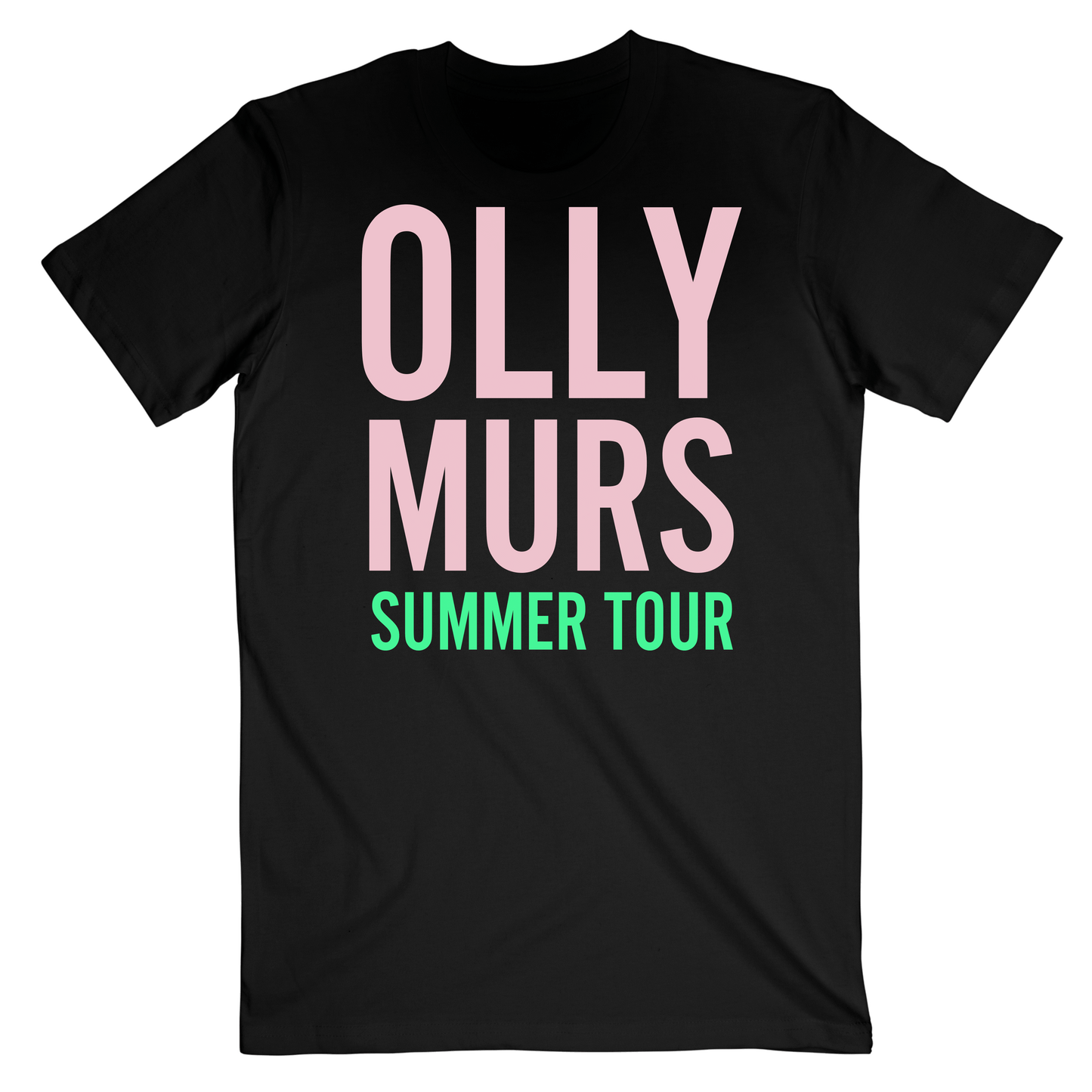 Summer Tour Photo Black Tee