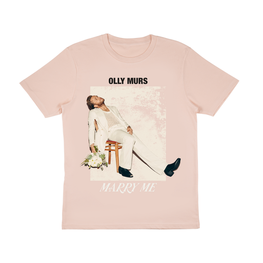 Marry Me Photo Pink Tee
