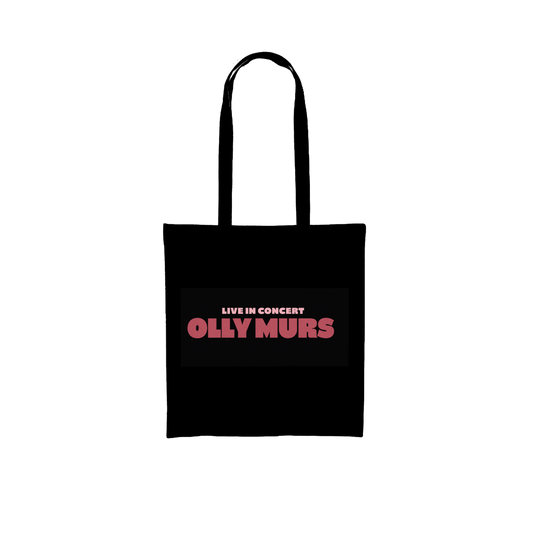 Olly Murs Live In Concert Black Tote Bag