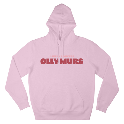 Olly Murs Live In Concert Pink Hoodie