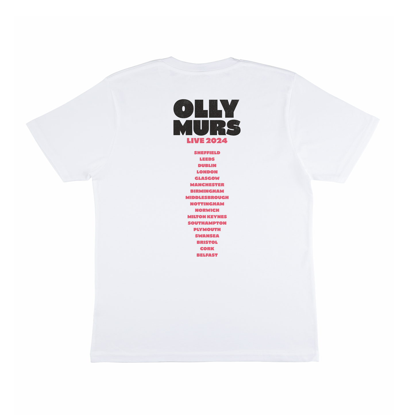 Olly Murs Live 2024 White Tee