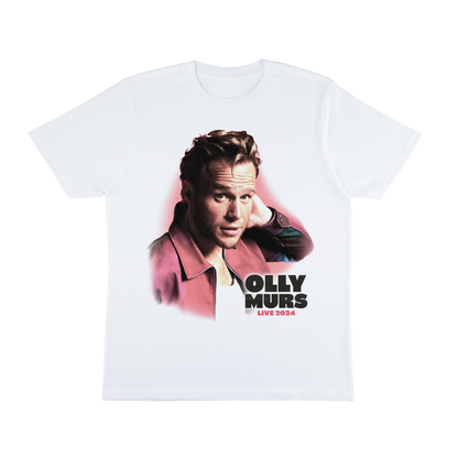 Olly Murs Live 2024 White Tee