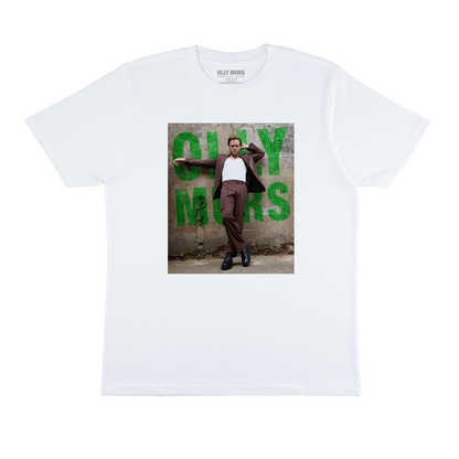 Olly Murs 15 Years of Hits 2025 White Tee
